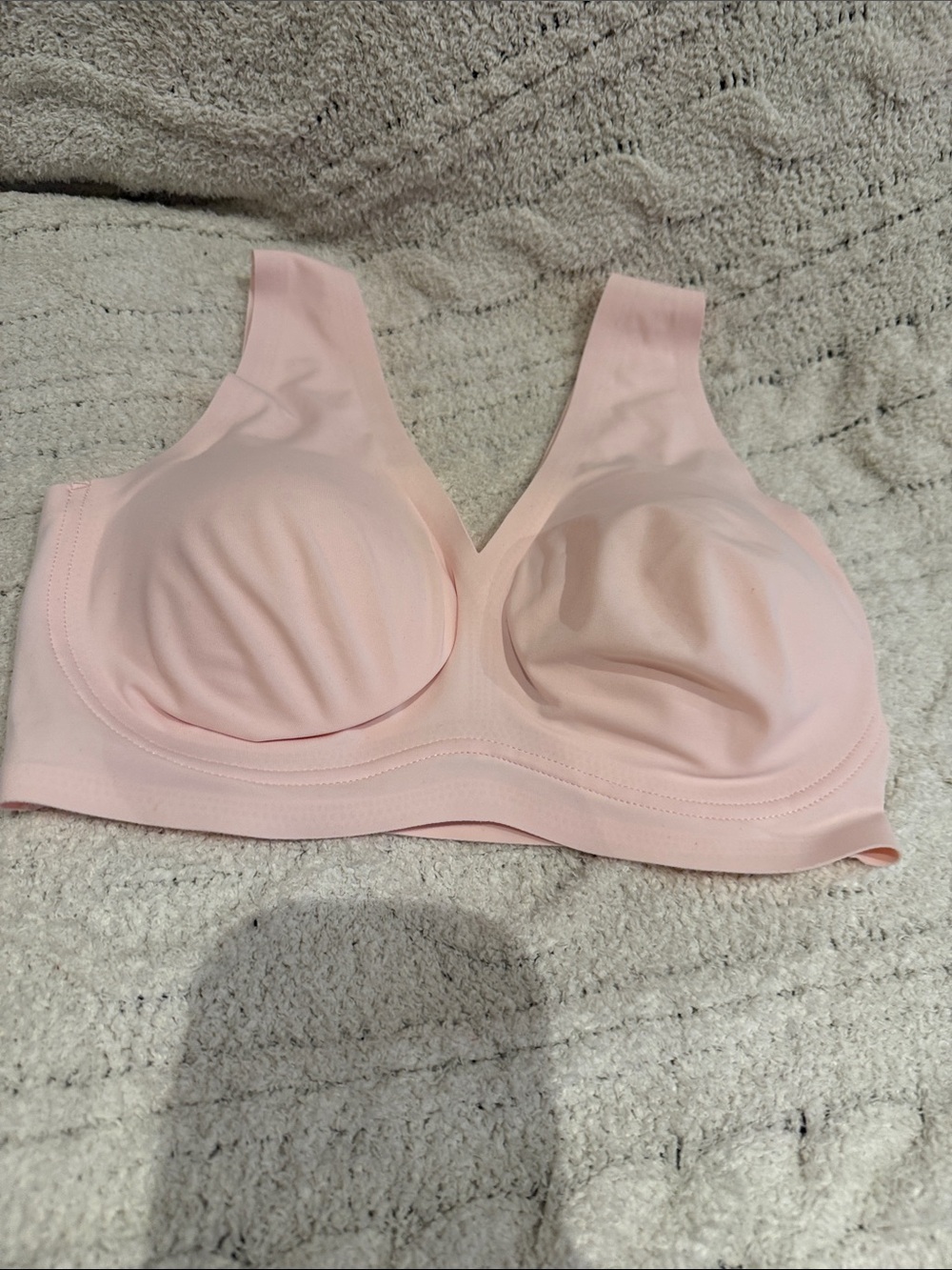 True & Co. true body lift full V-neck bralette